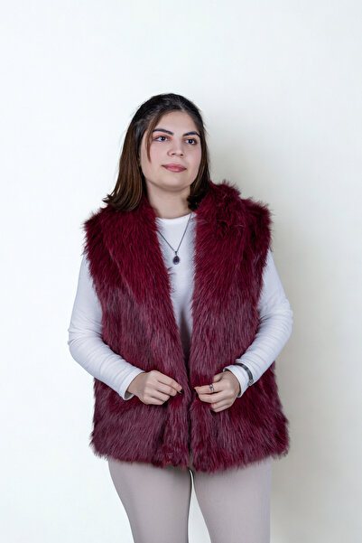 CELİORA STYLE Kadın Suni Kürk Yelek – Astarlı, Hafif, Rahat Kesim, Günlük Şık...