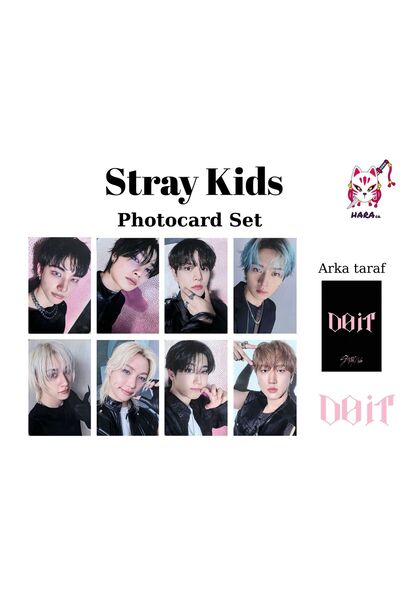 Hara Company Stray Kids Do it Альбом Music Korea POB Набір фотокарток (8 штук...