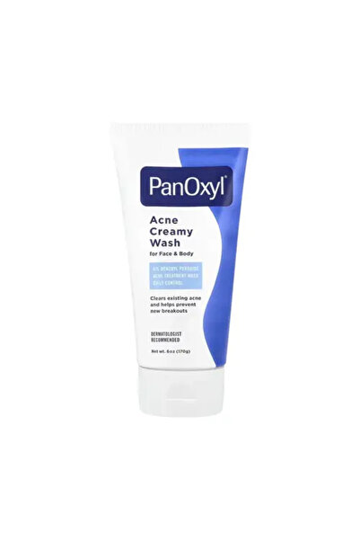 panoxyl Cream Wash for Acne Benzoyl Peroxide 4% - 170g