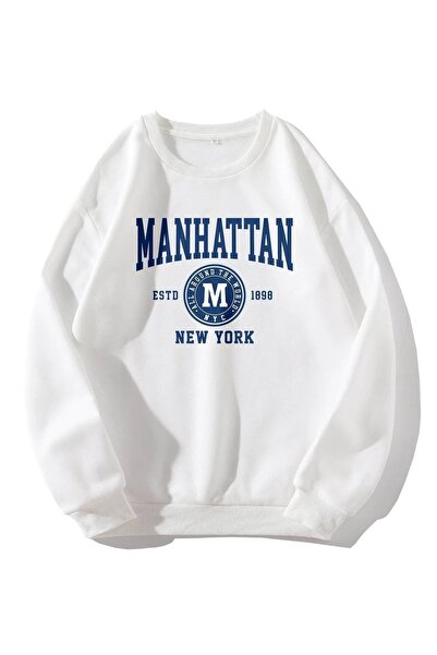 my feminen هوديي للجنسين بتصميم بسيط مطبوع بغطاء رأس جيب قصة فضفاضة سويت شيرت...