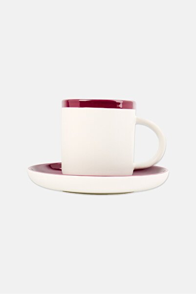 La Cafetiere Barcelona 2Pcs Coffee Cup And Saucer Set 300ml, Multicolor