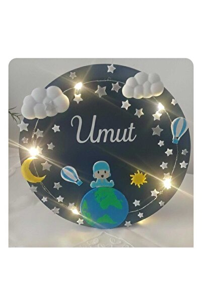 ATAY Kişiye Özel İsimli Led Pano & Gece Lambası