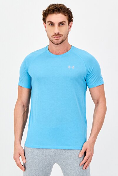 Under Armour Men Fitted Short Sleeve Training T-Shirt, Blue