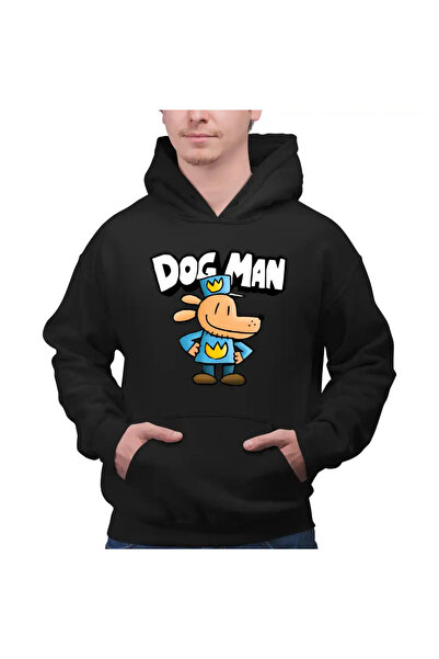 OEM Men's Hoodie Dog Man Captain Underpants Dav Pilkey Dogman