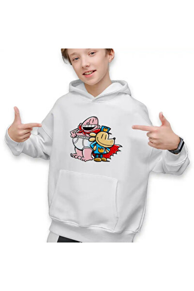 OEM Παιδικό Αγόρι με Κουκούλα Σκύλου The Adventures of Captain Underpants Und...