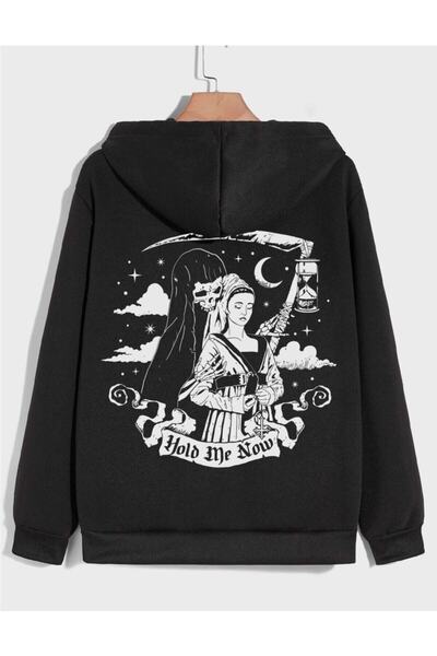 my feminen سويت شيرت بغطاء للرأس بسحاب وجيوب للجنسين