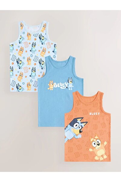 Next Baby قميص داخلي من القطن 100% بنقشة بلوى مكون من 3 قطع