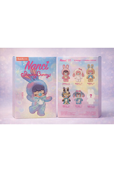 SYS PREMİUM - Labubu, Nanci Blind Box, Figür, tavşan koleksiyonu, kıyafetli p...