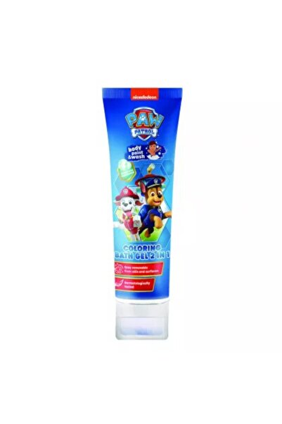 Air-Val Set of 2 x Air Val Paw Patrol Children's Colouring Shower Gel, 150 ml