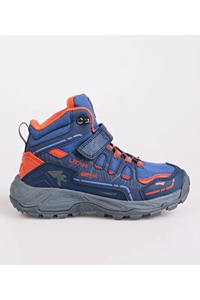 Joma Utah Jr 2403 Navy Orange Lacivert Дитячі черевики - JUTAHW2403V