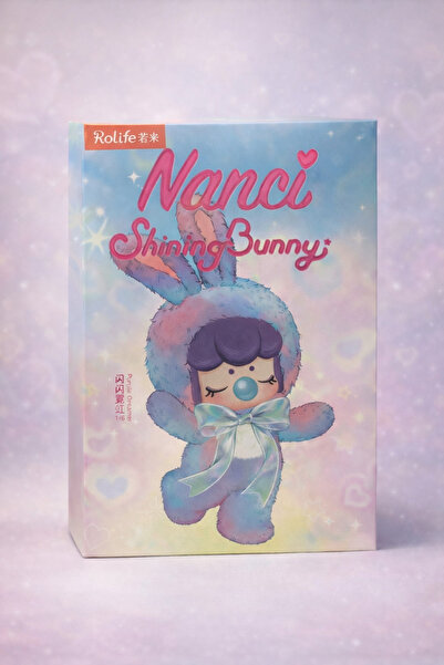 SYS PREMİUM - Labubu, Nanci Blind Box, Figure, Rabbit Collection, Plush Toy with Clothes, Original