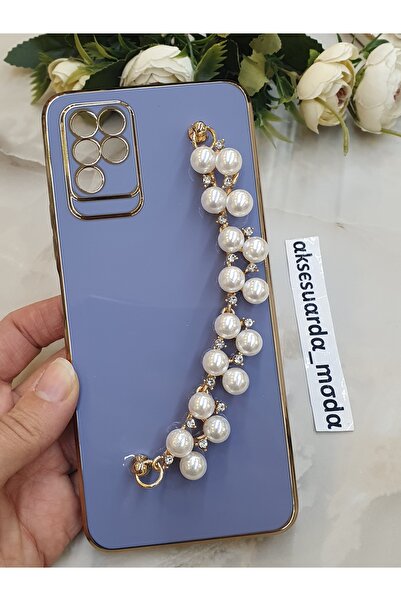 Aksesuarda Moda Infinix Note 10 Compatible Pearl Laser Cut Glossy Case