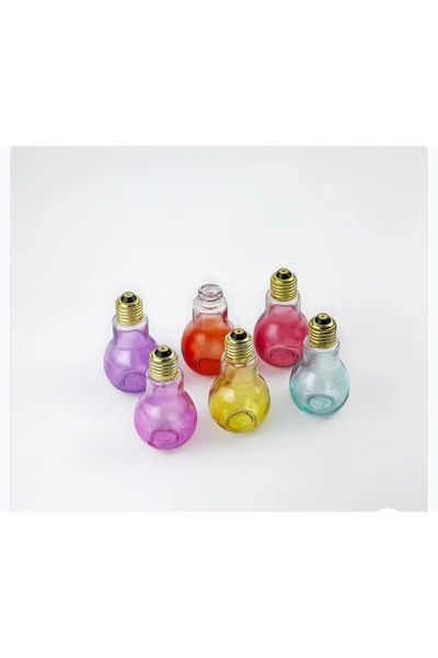 Afaq Light bulb-shaped bottle for serving juices and drinks, box of 48 pieces