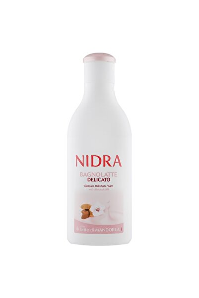 Nidra Set 4 x Spuma de Baie Latte cu Migdale, 750 ml