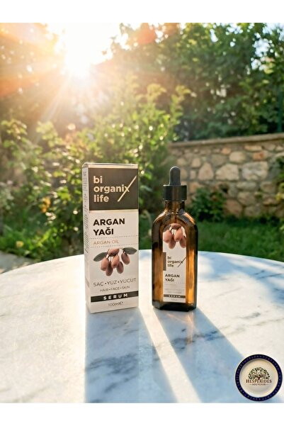Biorganics سيروم زيت الأرغان 100 مل - زيت للعناية بالبشرة والوجه والشعر يضيء ...