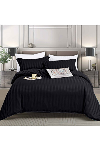 OEM Damask bed linen for 1 person bed, 4 pieces, Finet, DREAM-0851
