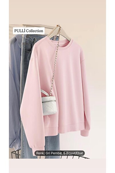 Pulli Collection Огромна базова блуза с дълги ръкави