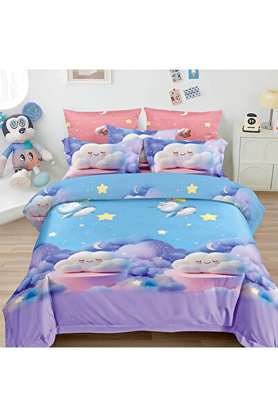 OEM Bed linen for 1 person bed, 4 pieces, Finet, DREAM-0836