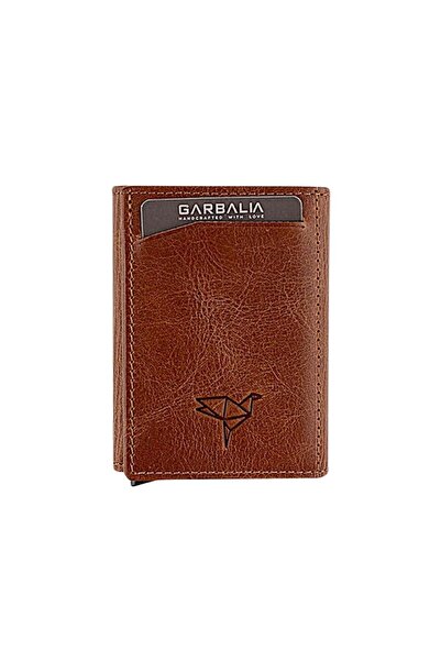 Garbalia Bryant Genuine Leather Wallet Tan