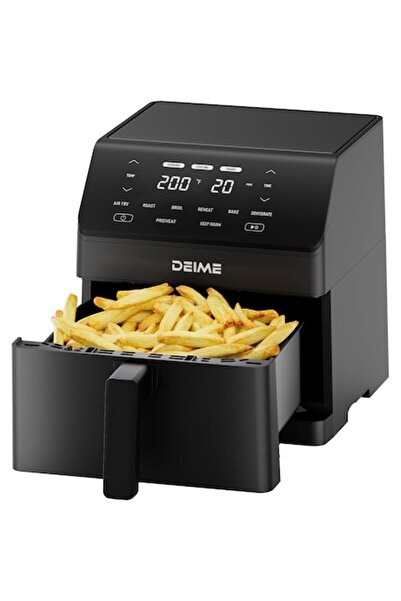 DEIME Air Fryer, 6.2 QT, Oil-Free, 1500W