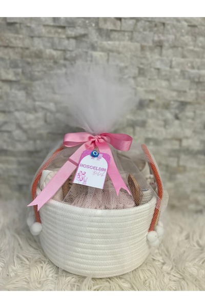 SARDA HALAYA ÖZEL GÖKKUŞAĞI BEBEK HEDİYE SEPETİ