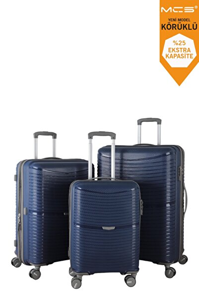 MÇS Unisex Polipropilen Kırılmaz 360 C Dönebilen 4 Çift Teker Extra KÖRÜKLÜ 3...