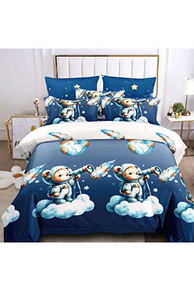 OEM Bed linen for 1 person bed, 4 pieces, Finet, DREAM-0837