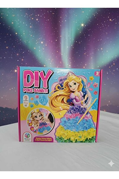 Hobi Eğitim Dünyası DIY Poke Sanatı Oyunu