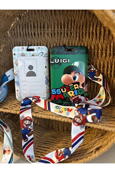 Minia personaj Ecuson de identificare pentru elevi și copii