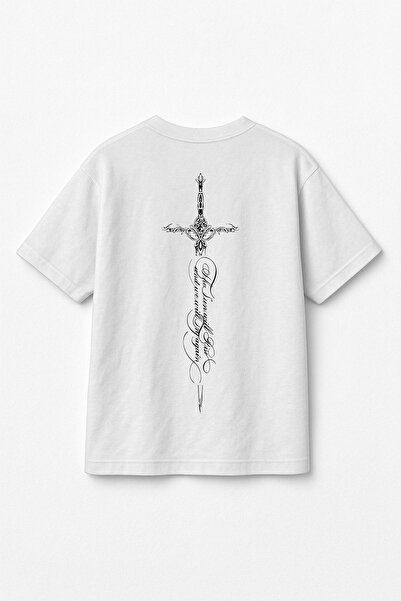 Altair Tr Oversized Unisex Sword Printed T-Shirt T-Shirt