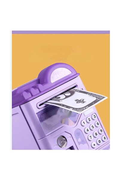 KUMBARAM Şifreli Mor ATM Kumbara