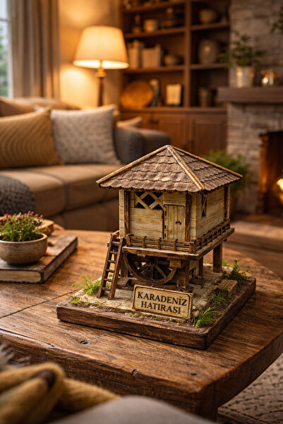 seymenbıçakçılık Küçük Boy Serender Evi 1’li | Karadeniz Hatırası Yöresel Hed...