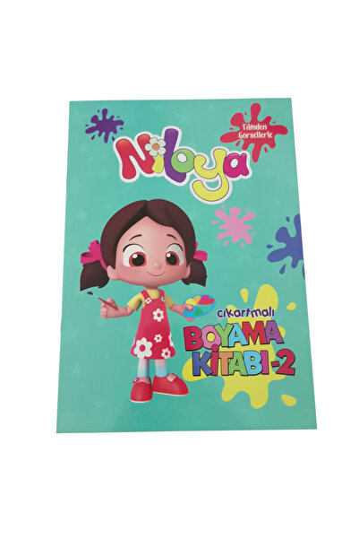 KESKİN COLOR Niloya çıkartmalı boyama kitabı filmden görsellerle 2.