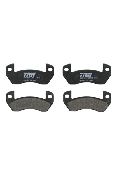 TRW Set plăcuțe de frână, frână pe disc compatibilă cu Aixam A.741 2005-2016