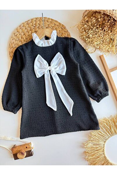 vera kids Fashionable Children's Dress with Bow