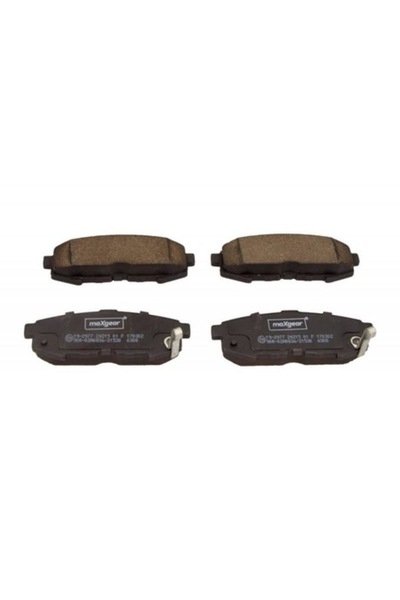 MaxGear Set plăcuțe de frână pentru Mazda MPV II 1999-2006