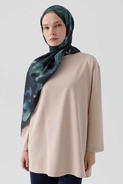 Tuğba Oversize Bluz - Bej