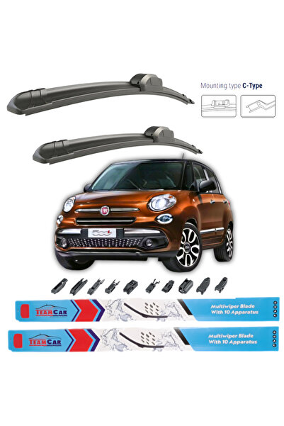 TEAMCAR Ștergătoare de parbriz Fiat 500L (199, CFA) 2012-2022