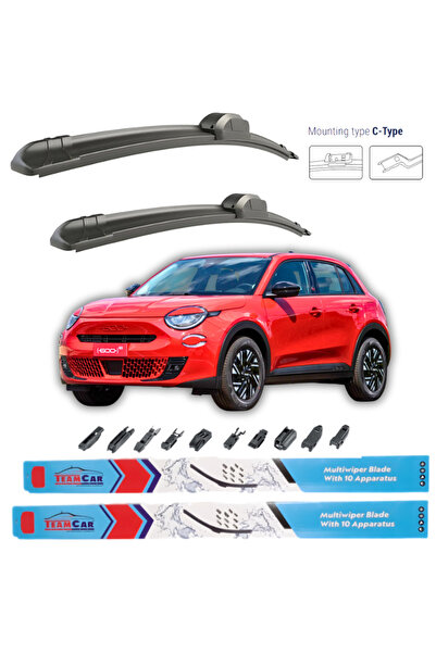 TEAMCAR Ștergătoare de parbriz Fiat 600 (e, 365, 364) 2023+