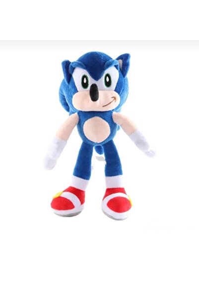 strong group Mavi Sonic Boom Arkadaşları 45 Cm Büyük Boy Kirpi Sonic Figür Pe...