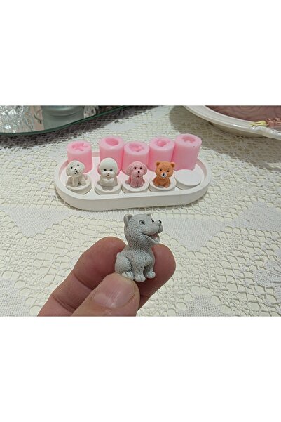 morlalem m Mini Minyatür Köpek, Fino Köpeği Silikon Kalıp K-1507, Kokulu Taş ...