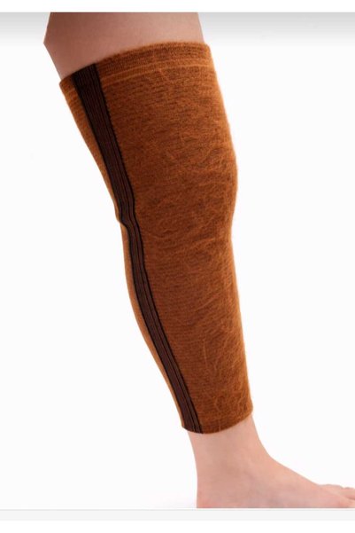 S&D ÇARŞİ Deve Baldir Knee Protection Long Warm Thermal Wool Knee Pads