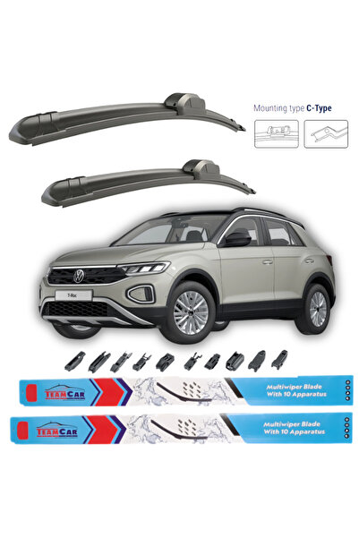 TEAMCAR Ștergătoare de parbriz Volkswagen T-Roc (A11) 2017-2022