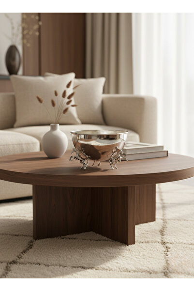 VAZO DEKOR GÜMÜŞ Kaplama Şaha Kalkan At Figürlü Dekoratif Sunum Kasesi ve VAZO