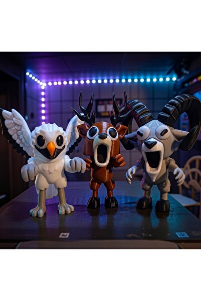 Giftbox3d 99 Nights in the Forest - 99 Nights in the Forest Game Characters 3...