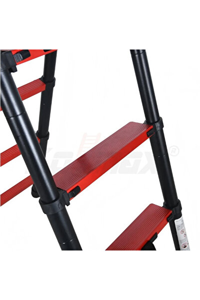 prolad PRE5045B A TİPİ alüminyum, 4+5 basamak 110+140 cm Teleskopik merdiven