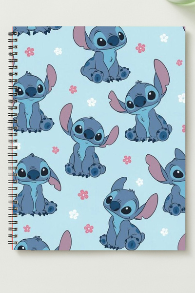 BLACKONECLASS STİTCH A5 Metal Spiralli Çizgisiz kalın bristol Kapak STİTCH De...