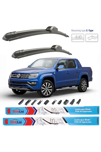 TEAMCAR Wipers Volkswagen Amarok (S6,S7) 2016+