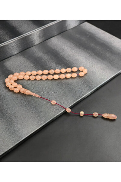 Tesbih-i Hazır Tesbihçilik سلسلة مسبحة مميزة ملونة بلون العنبر الناري مع نظام...