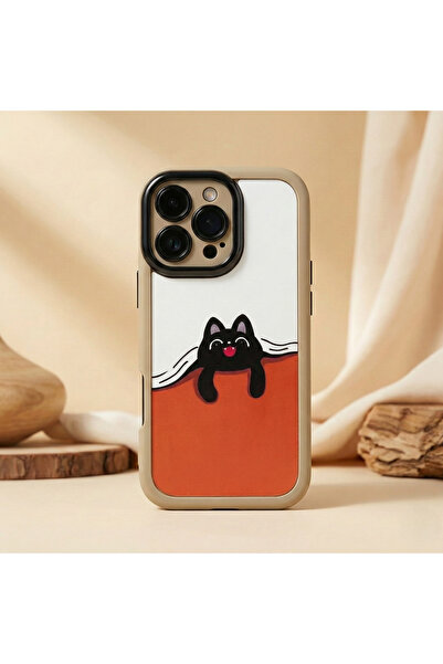 OSG iPhone 16 Pro Max Compatible 3D Character Patterned Camera Protection Fra...